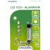 Grundig LED zaklamp met sleutelhanger, 6cm