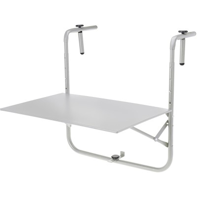 Balkontafel 60x43cm - mat grijs