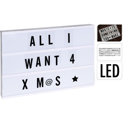 LED Lichtbak XL 42x30cm