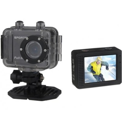 Full-HD actiecamera 1080p waterdichte behuizing 