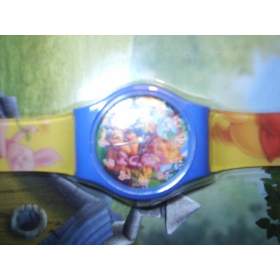 disney horloge tigger en pooh paars