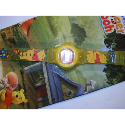 disney horloge tigger en pooh geel