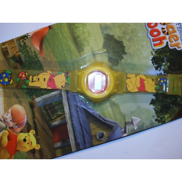disney horloge tigger en pooh geel