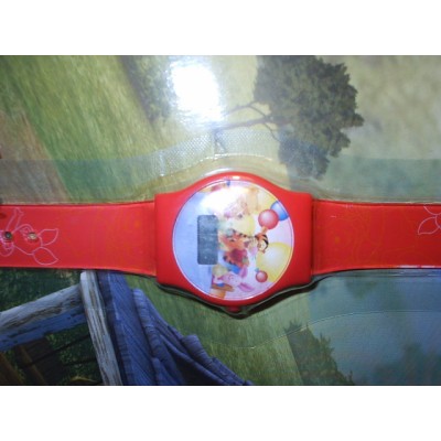disney horloge tigger en pooh rood