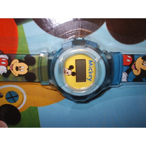 disney horloge micky mouse, donkerblauw