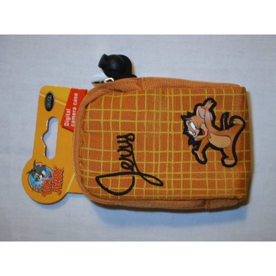 tom en jerry camera / ipod / mp3/ speakertasje geel
