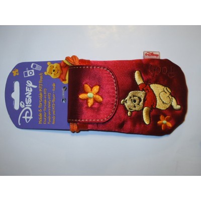 winnie de pooh  telefoon,ipod of mp3 speler hoesje, rood