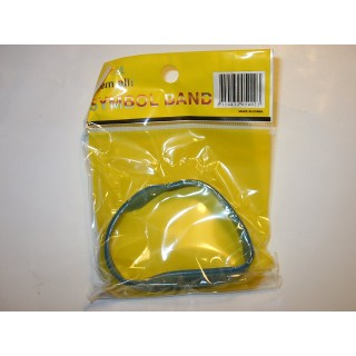 symbolische rubber armband, blauw