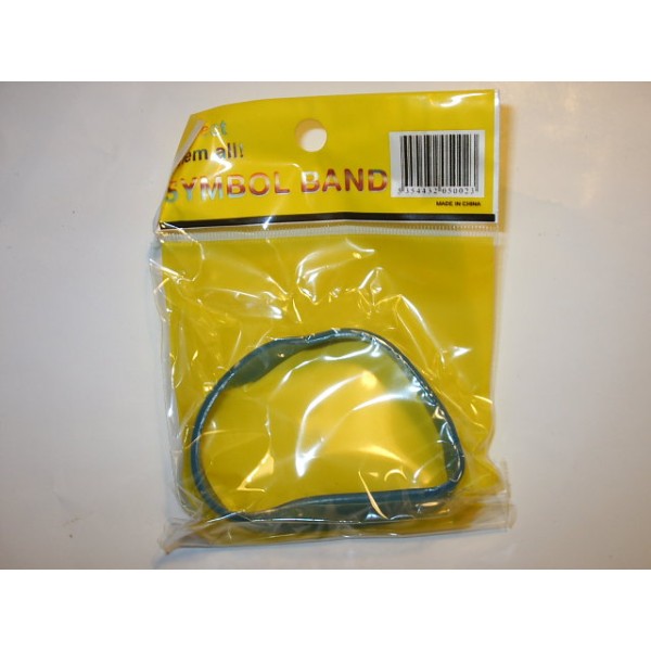symbolische rubber armband, blauw