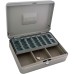 Metalen Geldkist 30x24x9cm met munten-sorteerplateau