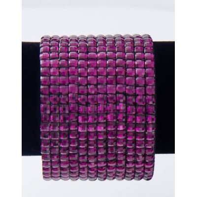 Schitterende armband in 5 moderne kleuren.