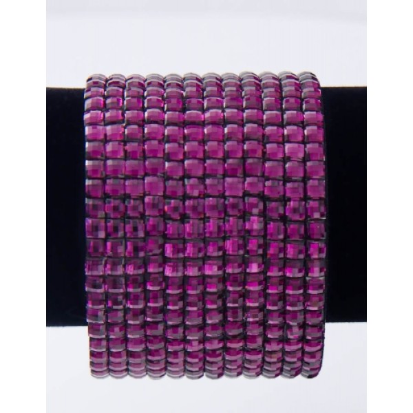 Schitterende armband in 5 moderne kleuren.