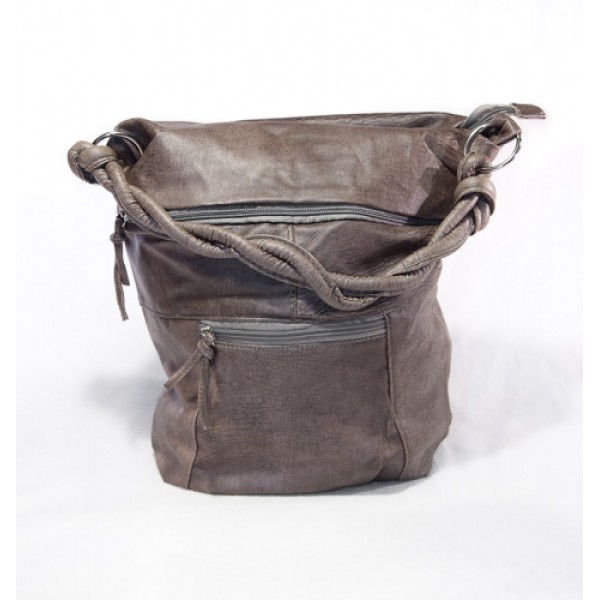 design Dames handtas donker bruin