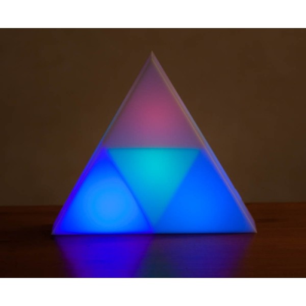 Van kleur verwisselende driehoek lamp 