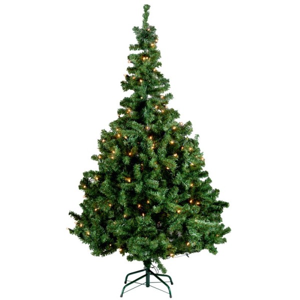 Kant en klare kerstboom 150cm met verlichting
