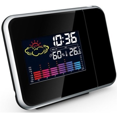 Weerstation / wekker met tijdprojectie 