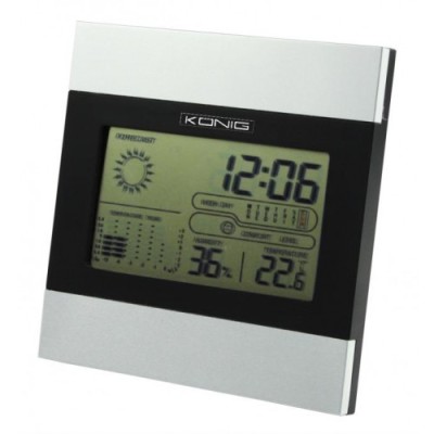 LCD weerstation met wekkerfunctie