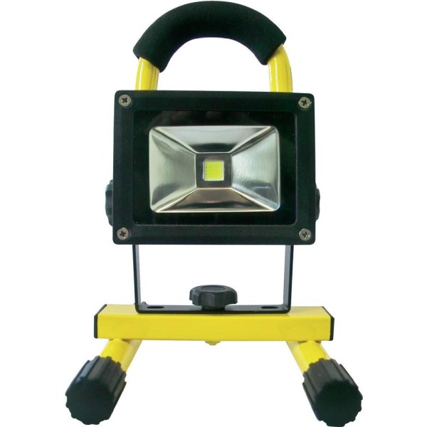 Led straler / schijnwerper 10 of 20 watt oplaadbaar vochtbestendig
