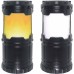 Luxe campinglamp 2 in 1 flame-effect