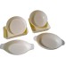 Set magnetronschalen 6 stuks onbreekbaar