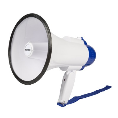 Megafoon Ingebouwde Microfoon en opnamefunctie