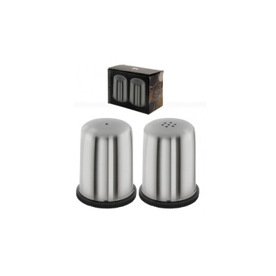 Design peper- en zoutstel RVS