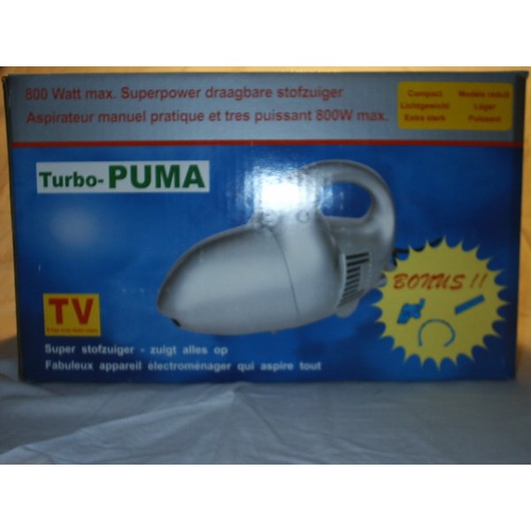 Turbo-Puma 800 watt handstofzuiger