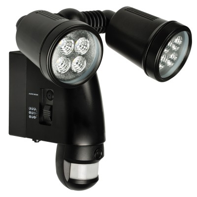 Buitenlamp met geïntegreerde camera en bewegingssensor