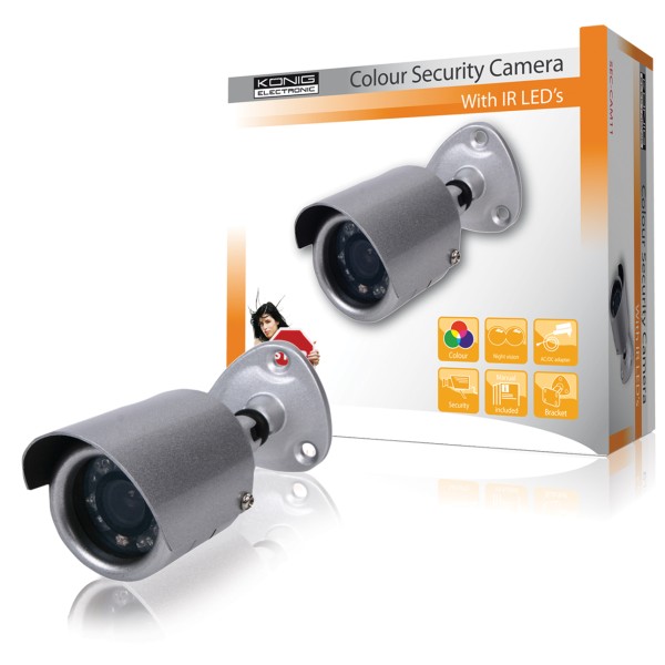 Kleurencamera met IR-Led