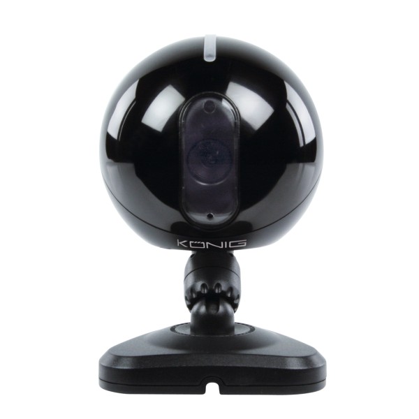 IP-camera voor binnen zwart (Bewakingscamera)