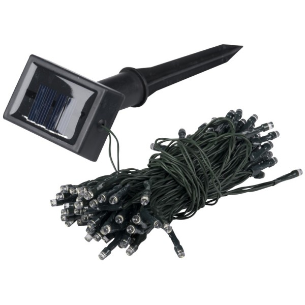 Solar snoerverlichting (100 LED's)