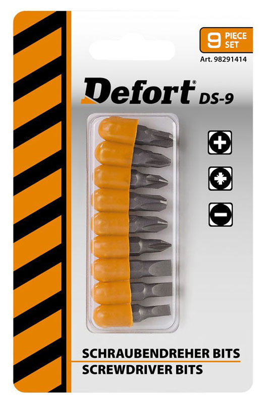 Defort Bitset (9 delig)