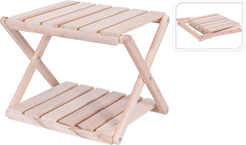 Bijzettafel hout