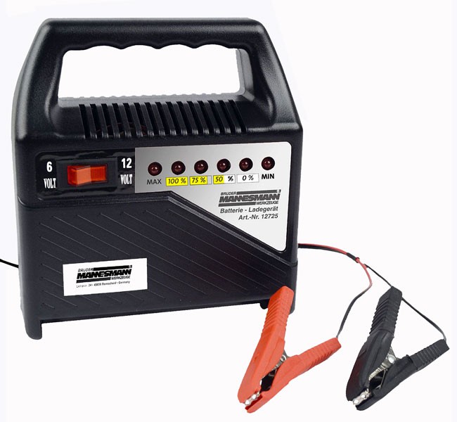 Acculader 6V en 12V