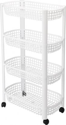 Keukentrolley – 46,5 x 26 x 79 cm – 4 Lagen