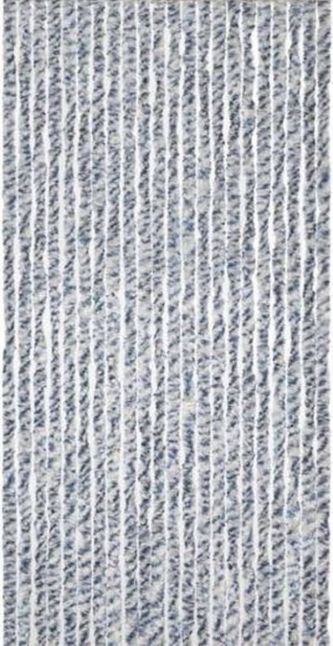 Vliegengordijn - Kattenstaart - 90x200cm - grijs/wit