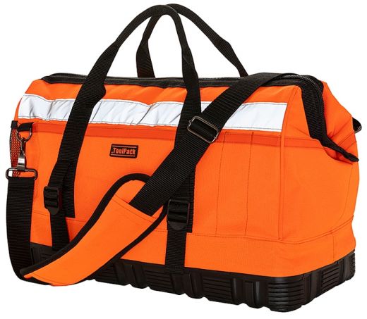 ToolPack Hi-Vis Gereedschapstas-XXL met rubber bodem