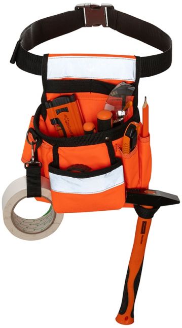 ToolPack Hi-Vis Traditionele gereedschapsgordel met 1 holster