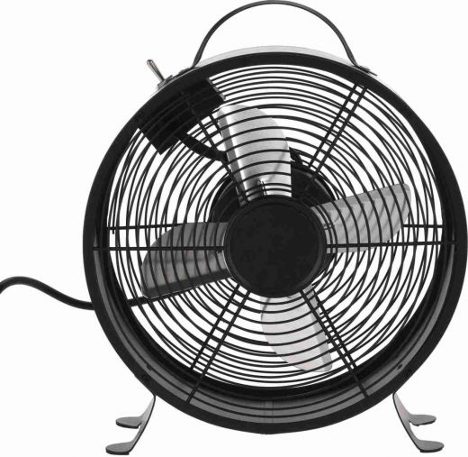 Tafelventilator Zwart - 26 cm 