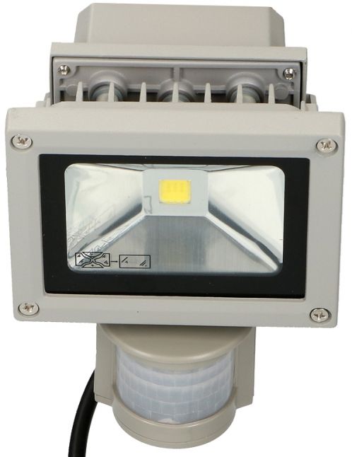 LED schijnwerper 10W met bewegingssensor waterproof