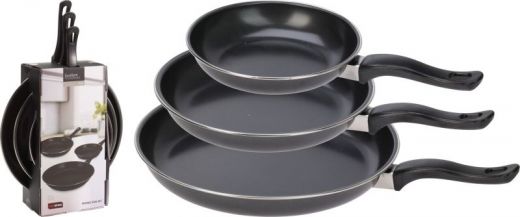 Koekenpannenset 3-delig - budgetline