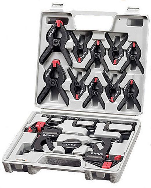 Brüder Mannesmann Lijmtangenset in koffer (16 dlg)