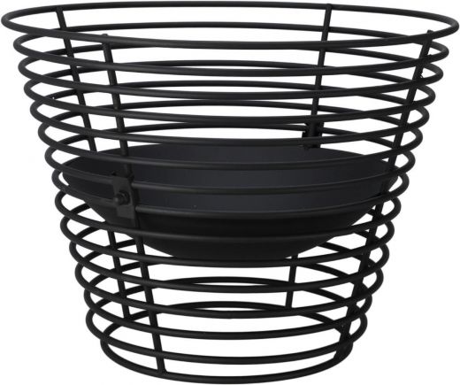 Vuurkorf - Ø 53 x 40 cm - Zwart