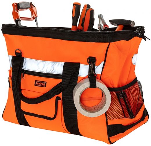 ToolPack Hi-Vis klassieke Gereedschapstas XL