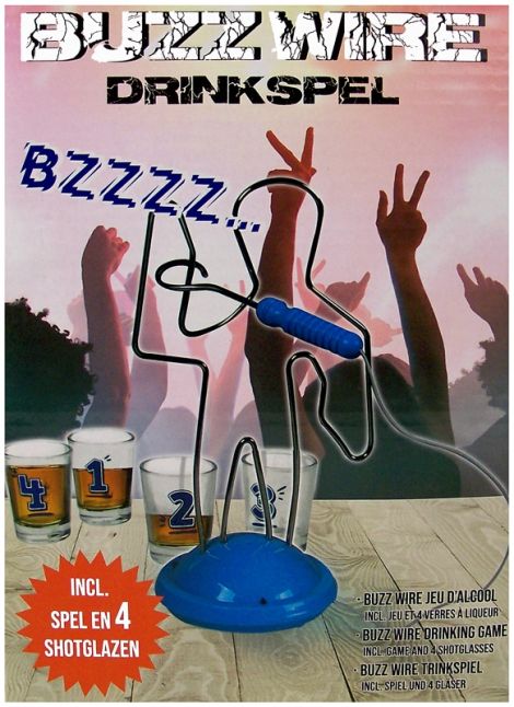 Buzz Wire drinkspel