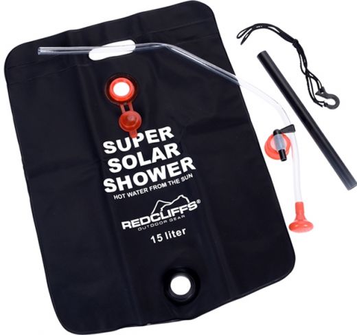 Solar campingdouche - 15 liter