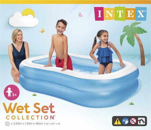 Intex familypool - 203 x 152 x 48cm