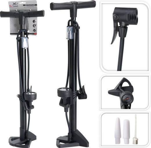 Fietspomp Staand met Manometer