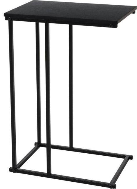 Bijzettafel - Zwart - 40x26x58 cm