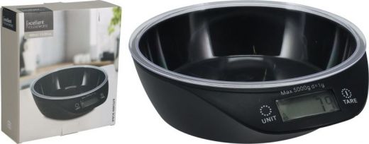 Keukenweegschaal met Mengkom